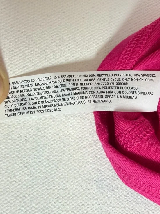 All In Motion™ Girls' Strappy Crop Tank Top -
Berry Pink XL - Picture 13 of 14